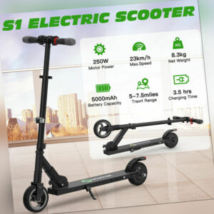 Megawheels 250W Elektro Roller E-Scooter belastbar bis 90kg 23km/h für Kinder