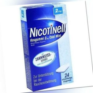 NICOTINELL Kaugummi Cool Mint 2 mg 24 St PZN 6580346