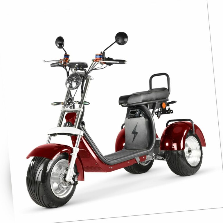 E-Scooter Coco Trike Bike Dreirad 60V 4000 Watt mit Straßenzulassung Roller CP7