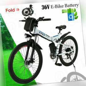 26 Zoll Faltbar E-Bike Falten Elektrofahrrad,Mountainbike Klappbar Bikes VIVI.