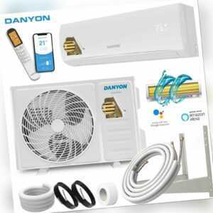 DANYON Split Klimaanlage 5in1 Klimagerät 12000 BTU WiFi 3,4 kW Splitgerät A++