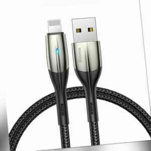 Baseus Metall Ladekabel für iPhone 8 X Xs Xr 11 12 Kabel für Original Apple iPad