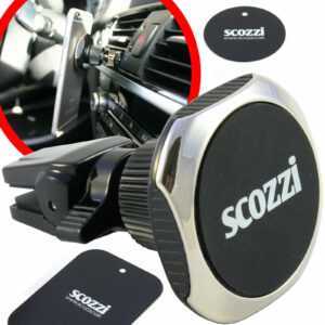 scozzi®Handyhalterung Auto Magnet Smartphone Lüftungsgitter KFZ Halter Universal