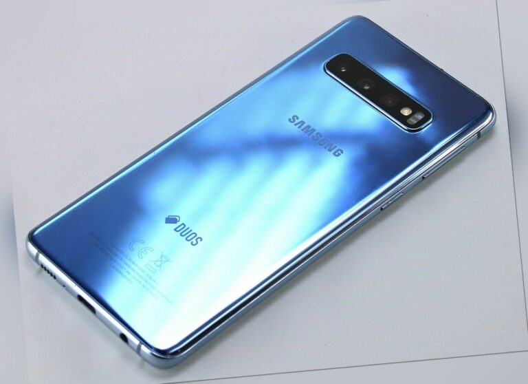 Samsung Galaxy S10 128GB blau Smartphone ohne Simlock - Sehr Gut –...