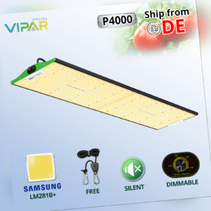 VIPARSPECTRA P4000 LED Grow Light Vollspektrum für Zimmerpflanzen Veg Flower
