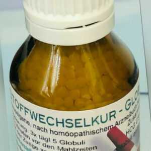 Stoffwechselkur Globuli 20g Kurpackung - Homöopathie aus Traditionsapotheke