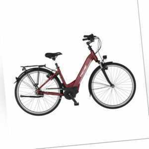 Elektrofahrrad FISCHER City E-Bike CITA Special 28 Zoll 504Wh RH 44cm rot B-Ware