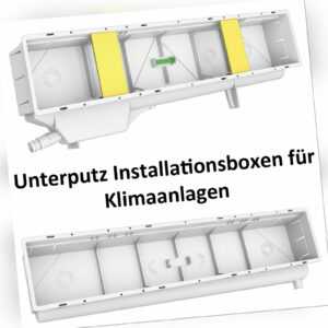 Unterputz Installationsbox Installationsgehäuse m. Kondensatwanne f. Klimaanlage
