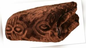 Blumen Druck Einzelbett Größe Weich Und Lush Luxus Winter Reise