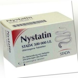 NYSTATIN STADA 500.000 I.E. überzogene Tab. 50 St PZN 892369