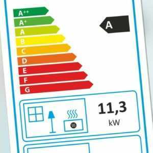 Kaminofen mit Backfach Victoria Deluxe F – 11kW Backfunktion Ofen