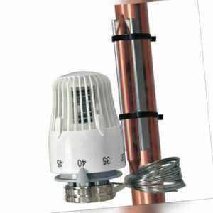 Thermostatkopf mit Anlegefühler Tauchfühler Kapillar Fernfühler Fühler M30x1,5