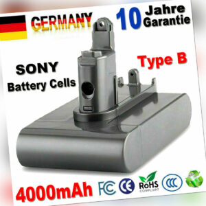 22.2V Akku Für Staubsauger Dyson DC31 DC44 DC35 DC45 Type B Animal 22.2V 4000mah