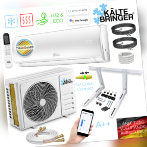 Kältebringer Split Klimaanlage Quick Connect Inverter 18000BTU Klima 5,1kW WLAN