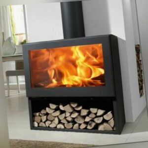 EEK A Design-Kaminofen Panadero FENIX 7,2 kW raumluftunabh. Kamin Ofen