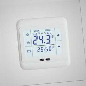 Raumthermostat digital Raumtemperaturregler LCD Raumregler Fußbodenheizung DE