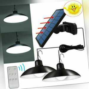 LED Solarleuchte mit Dämmerungssensor Außen Lampe Fluter Sensor Strahler Licht