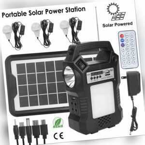 Tragbar Solargenerator Power Station Powerstation Solar Generator Akku Ladegerät