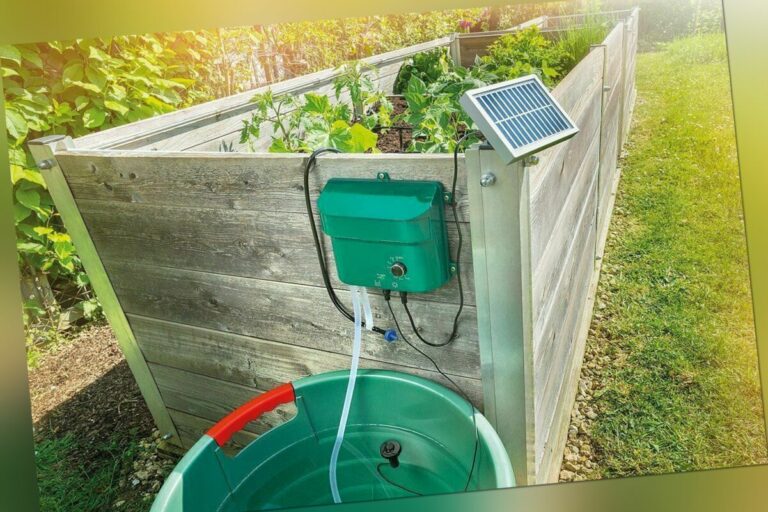 Solar Bewässerungssystem Pflanzen Wasserspender Bewässerung Pumpe Gewächshaus