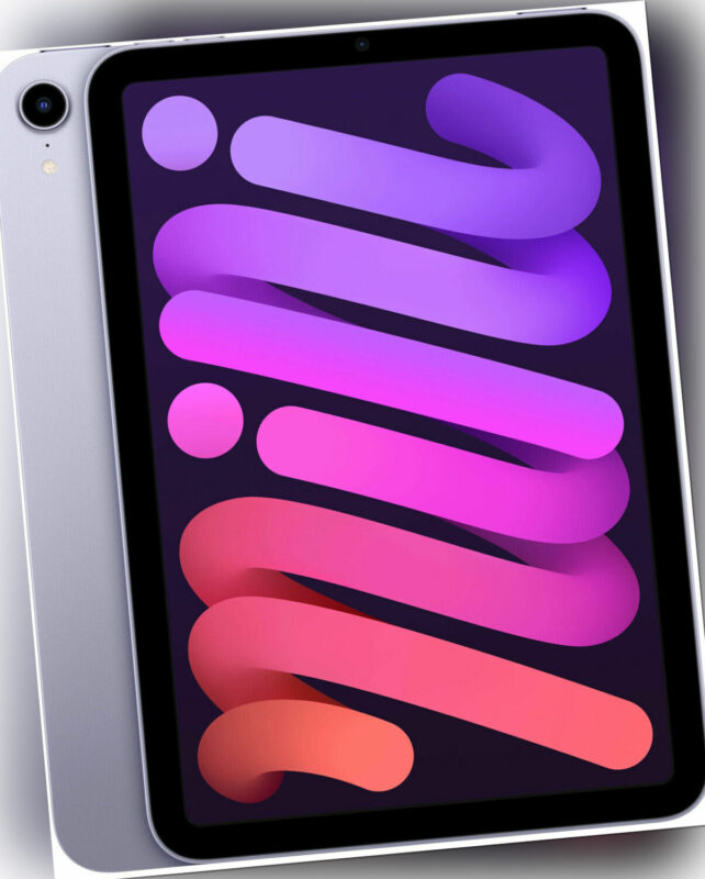 Apple iPad mini 6. Gen 64GB, Wi-Fi, 8,3 Zoll  Violett  -  NEU OVP