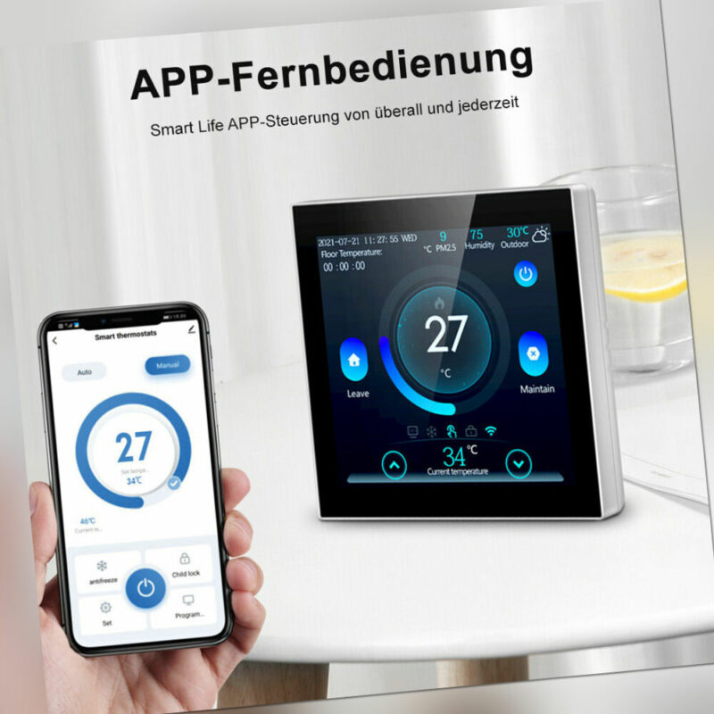 Thermostat Programmierbare Fußbodenheizung WIFI Electric Heating Gas Boiler