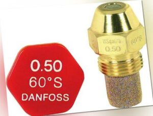 Ölbrennerdüse Öldüse Düse Danfoss S 80 60° 45° 30° 0,30 0,40 0,45 0,50 0,55 0,60