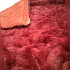 Kuscheldecke Decke Tagesdecke 150x200 Kaninchen Felloptik aus dem