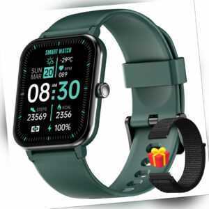 Bluetooth Smartwatch Armband Pulsuhr Herren Damen Fitness Tracker Sport Uhr Yago