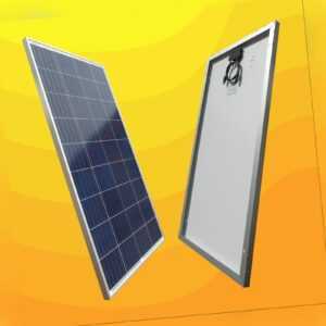 130 Watt Solarmodul 12 Volt Polykristallin Solarpanel Solarzelle Photovoltaik PV