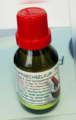 Stoffwechselkur Tropfen 50ml Kurpackung - Homöopathie aus Traditionsapotheke