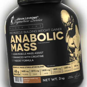 Kevin Levrone Anabolic Mass 3kg all in one Mass Gainer 48g PROTEIN VERSION 2.0