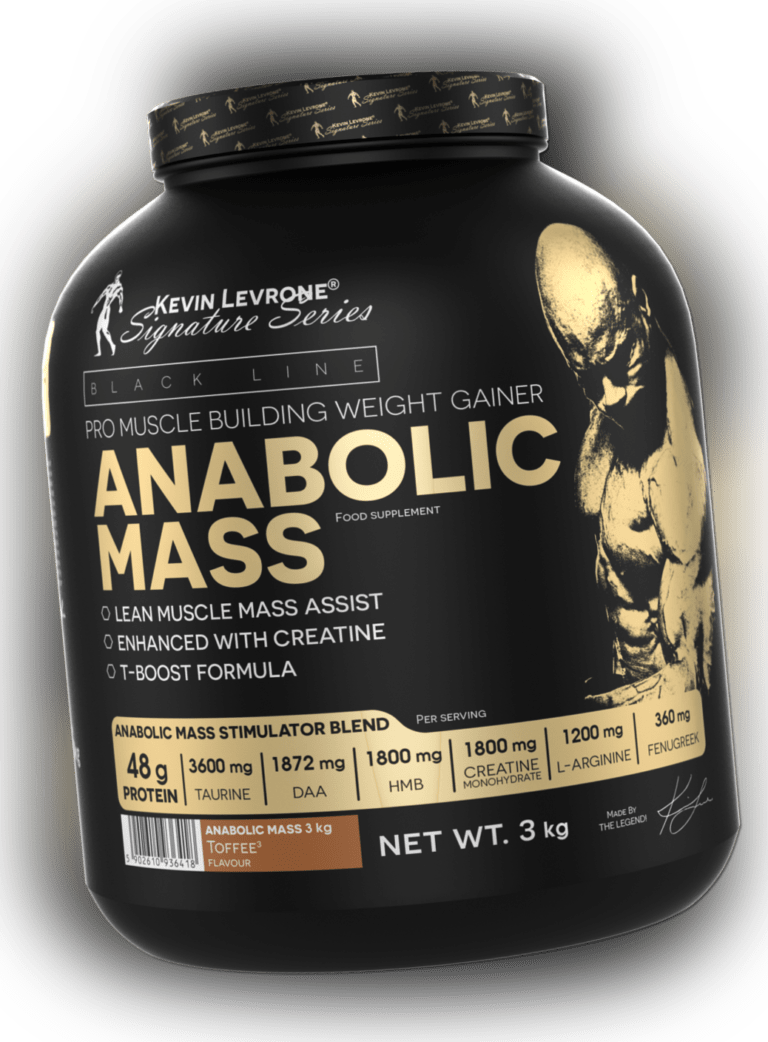Kevin Levrone Anabolic Mass 3kg all in one Mass Gainer 48g PROTEIN VERSION 2.0