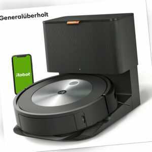 iRobot Roomba j7+ (j7558) Saugroboter mit Absaugstation schwarz generalüberholt