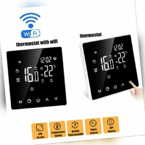Wifi Digital LCD Thermostat Raumthermostat Fußbodenheizung Touchscreen Smart