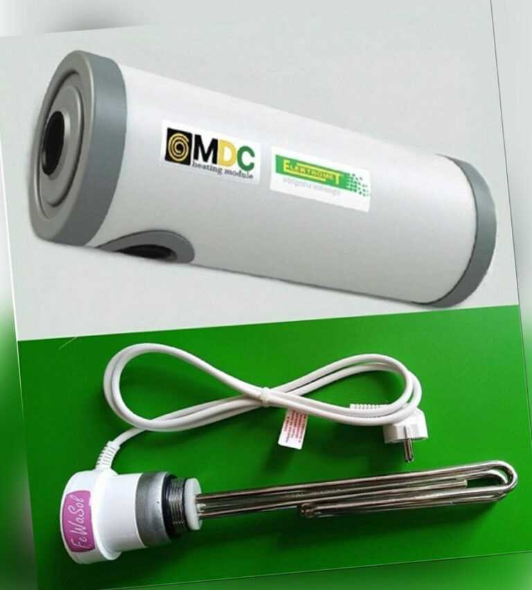 Nachheizmodul Notheizung Elektrischer Durchlauferhitzer MDC 230 + EJK 3kW