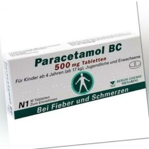 3x PARACETAMOL BC 500 mg Tabletten 10 St PZN: 4088345