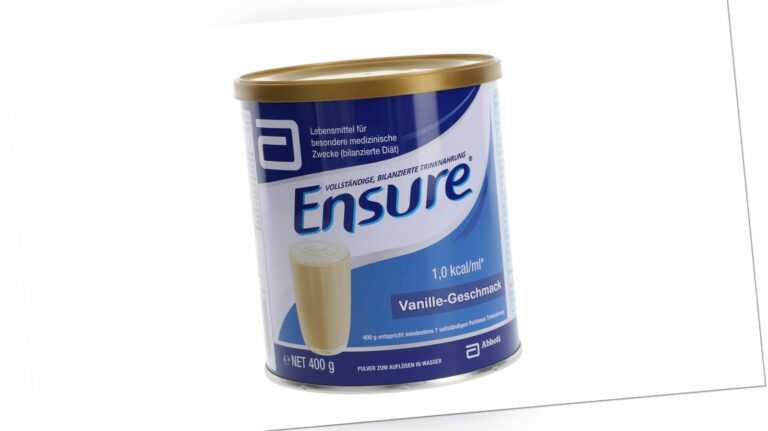 Ensure Vanille Milch Pulver Trinknahrung 24x400g PZN 2268072 (28,75 EUR/kg)