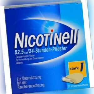 NICOTINELL 21 mg/24-Stunden-Pflaster 52,5mg 21 St PZN01262021