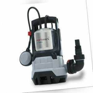Schmutzwasserpumpe Tauchpumpe 1100 W 15000 l/h Gartenpumpe Starkwerk SW-S 1100