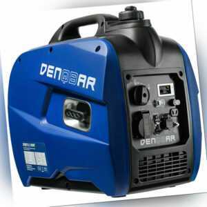 DENQBAR Inverter Stromerzeuger 2,1 kW Digitaler Generator 4Takt Display DQ-2100