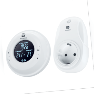 Bringer Funk Thermostat für Steckdosen Heizungen Elektroheizung Infrarotheizung