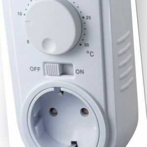 Steckdosenthermostat Heizkühlung Temperaturregler Thermostat  Stecker Steckdose