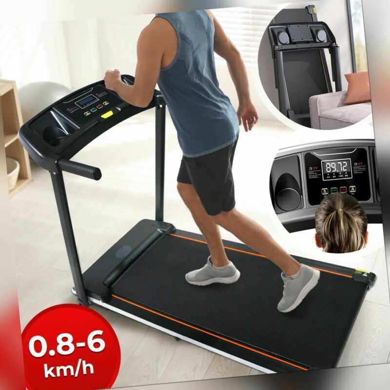 Laufband klappbar elektrisch Treadmill Heimtrainer Fitnessgerät Walkingpad