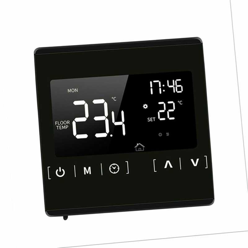 Digital Thermostat Raumthermostat Fußbodenheizung LCD Raumtemperaturregler N5E4