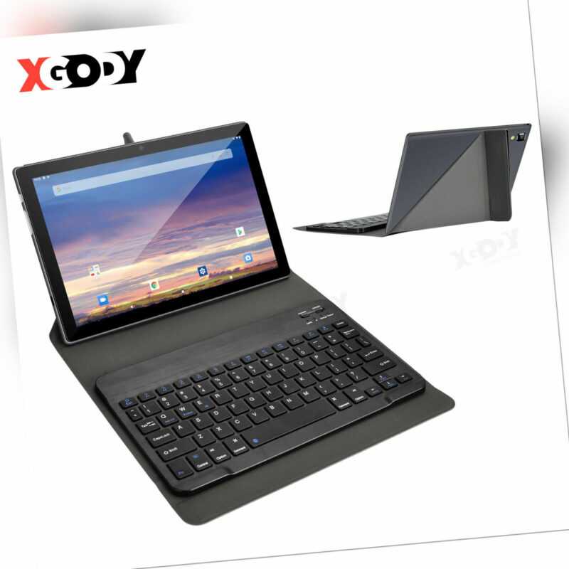 XGODY Tab 10 10,1 Zoll Android 11 WIFI Tablet PC 4GB RAM+64GB 8000mAh & Keyboar