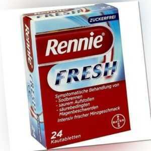 RENNIE FRESH Kautabletten 24 St PZN 9543481