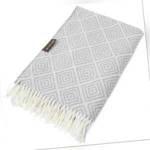 Sei Design Plaid Alisa | Kuscheldecke | Wohndecke | 150x200cm