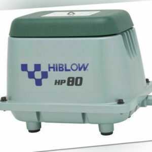 Hiblow Verdichter HP-80 Luftpumpe Teichbelüfter Belüfter