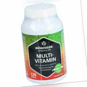 MULTIVITAMIN KAPSELN hochdosiert 120 St PZN14347753