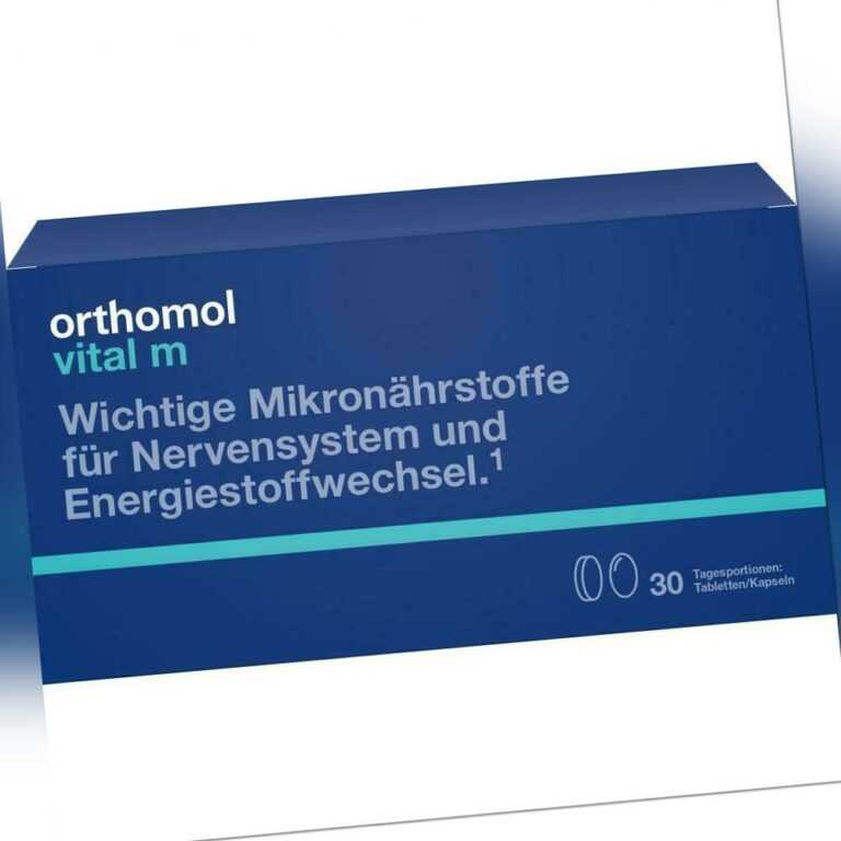 ORTHOMOL VITAL M Tabletten/Kap.,2x30 Tagesportionen=60 Tagesport. ,PZN 1319778